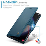 CaseMe Samsung Galaxy S24 Ultra Fodral 023 Series Blå