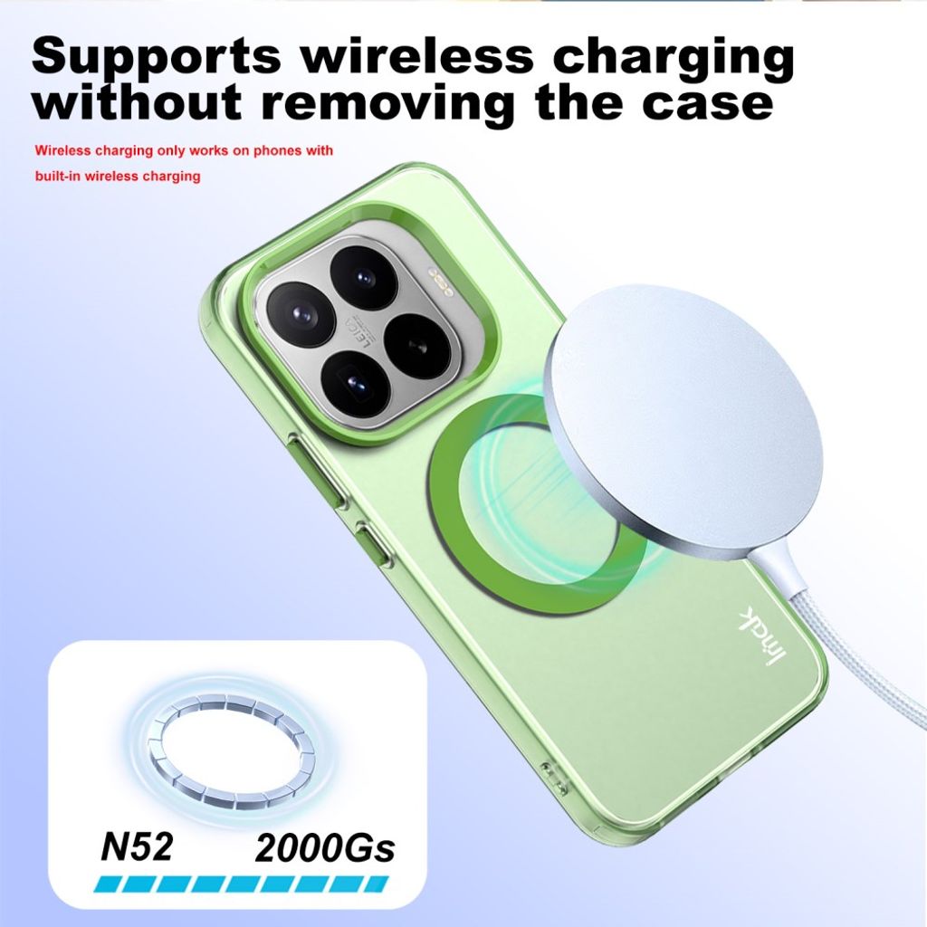 Imak Xiaomi 17T Pro Skal Candy Color MagSafe Grön