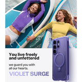 Torras Samsung Galaxy S26 Ultra Skal Ostand Q3 Air Violet Surge