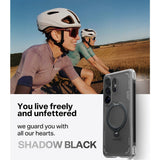 Torras Samsung Galaxy S26 Ultra Skal Ostand Q3 Air Shadow Black