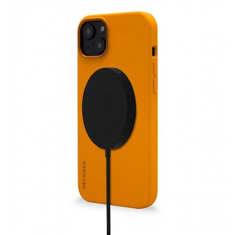 Decoded iPhone 14 Plus Skal Silicone Backcover Apricot