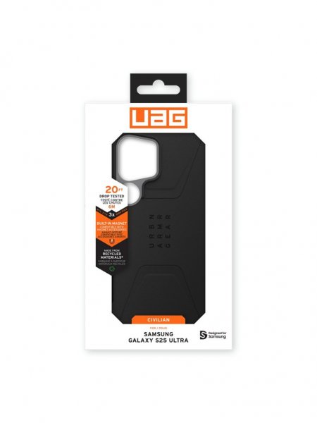 Urban Armor Gear (UAG) Samsung Galaxy S25 Ultra Skal Civilian MagSafe Svart