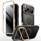 Supcase iPhone 17 Pro Skal Ares Flip MagSafe Guld