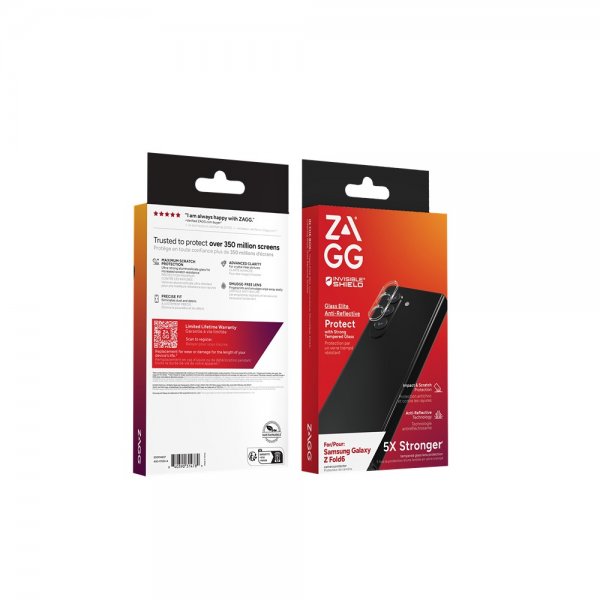 ZAGG InvisibleShield Samsung Galaxy Z Fold 6 Kameraskydd Glass Elite Camera Protector