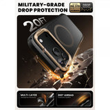 Supcase iPhone 17 Pro Max Skal Ares Flip MagSafe Guld