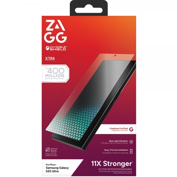 ZAGG InvisibleShield Samsung Galaxy S25 Ultra Skärmskydd Glass XTR4