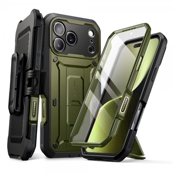 Supcase iPhone 17 Pro Max Skal UB Pro Grön