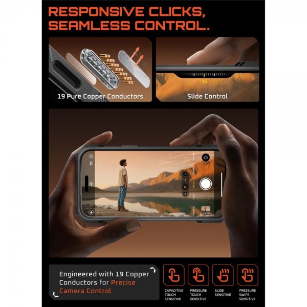 Supcase iPhone 17 Pro Max Skal UB Grip MagSafe Guld