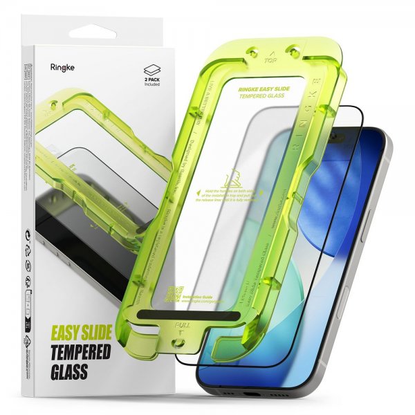 Ringke iPhone 17 Skärmskydd Easy Slide 2-pack