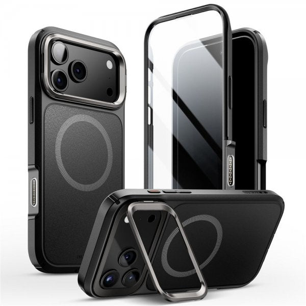 Supcase iPhone 17 Pro Skal Ares Flip MagSafe Svart
