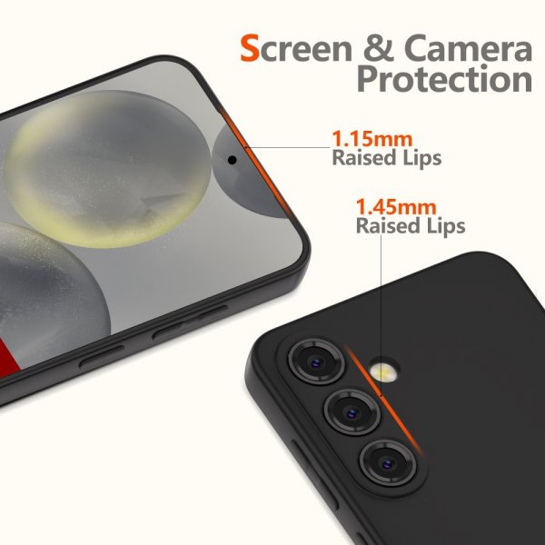 Tech-Protect Samsung Galaxy S25 FE Skal Icon Svart