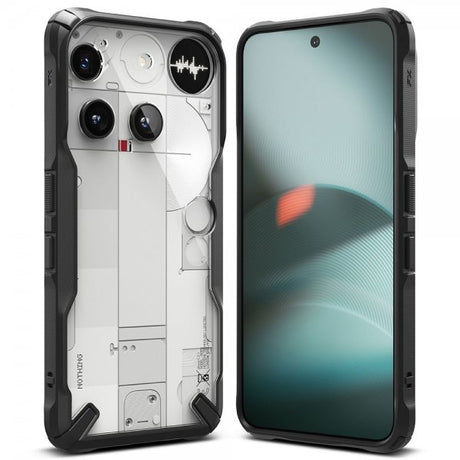 Ringke Nothing Phone 3 Skal Fusion X Clear Black