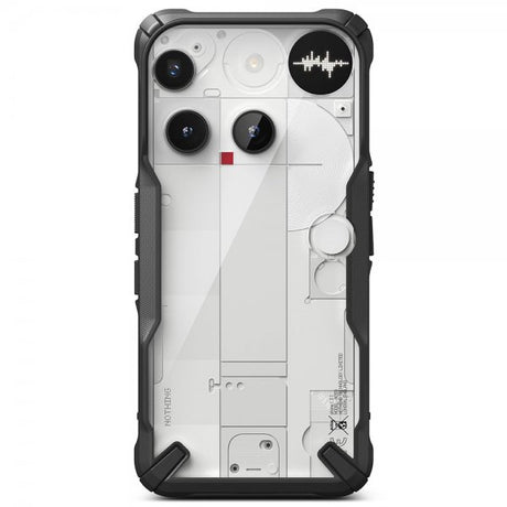 Ringke Nothing Phone 3 Skal Fusion X Clear Black