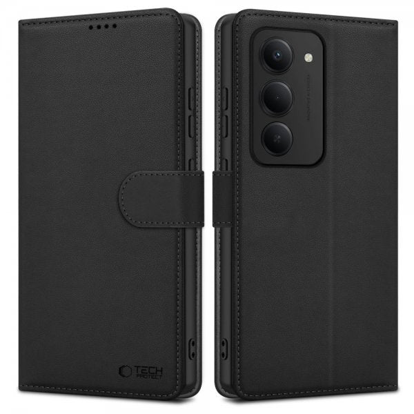 Tech-Protect Xiaomi Redmi 15 Fodral Wallet Svart