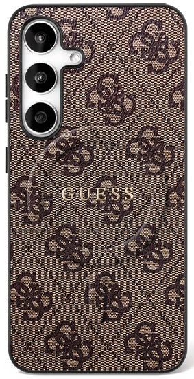 Guess Samsung Galaxy S25 FE Skal 4G Pattern MagSafe Brun