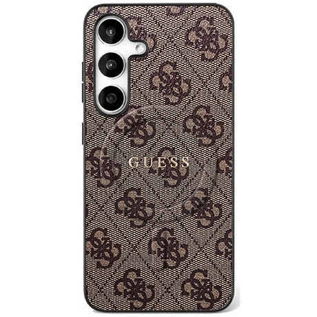 Guess Samsung Galaxy S25 FE Skal 4G Pattern MagSafe Brun