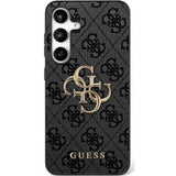 Guess Samsung Galaxy S25 FE Skal 4G Metal Logo Svart