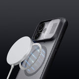 Nillkin iPhone 17 Skal CamShield Pro MagSafe Transparent Svart