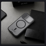 Nillkin iPhone 17 Skal CamShield Pro MagSafe Transparent Svart