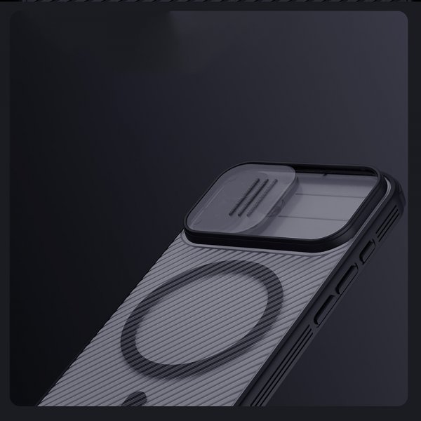 Nillkin iPhone 17 Skal CamShield Pro MagSafe Transparent Svart