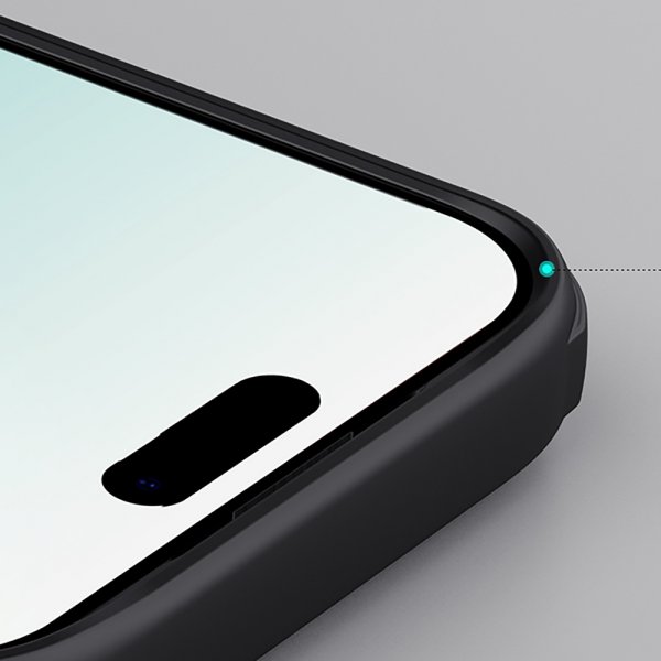 Nillkin iPhone 17 Pro Skal Super Frosted Shield Pro MagSafe Transparent Svart