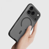 Nillkin iPhone 17 Pro Skal Super Frosted Shield Pro MagSafe Transparent Svart