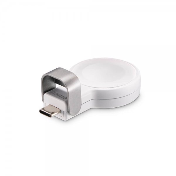Hama Apple Watch Laddare med USB-C kontakt Vit