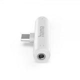 Hama Ljudadapter 2xUSB-C Vit