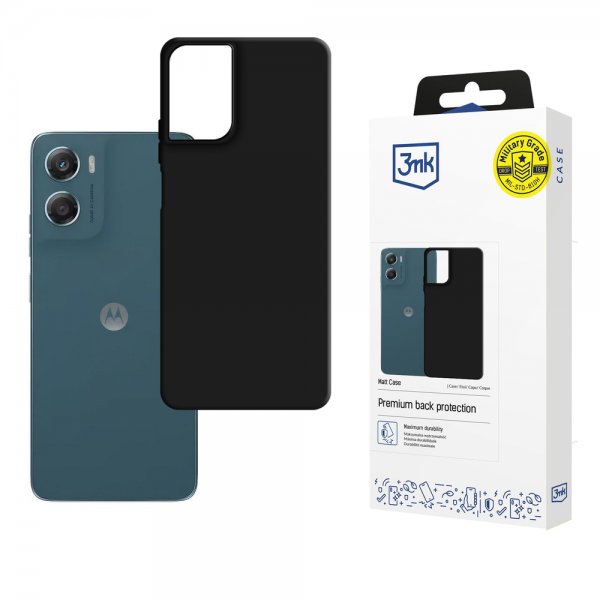 3mk Motorola Moto G06/Moto G06 Power Skal Matt Case Svart