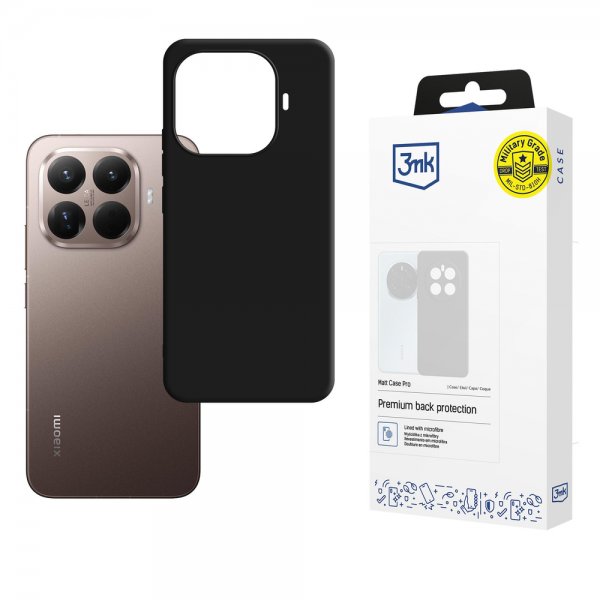 3mk Xiaomi 15T Pro Skal Matt Case Pro Svart