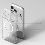 Ringke iPhone 17 Pro Skal Fusion Magnetic Matte Transparent