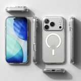Ringke iPhone 17 Pro Skal Fusion Magnetic Matte Transparent