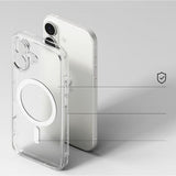 Ringke iPhone 17 Skal Fusion Magnetic Matte Transparent