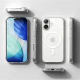 Ringke iPhone 17 Skal Fusion Magnetic Matte Transparent