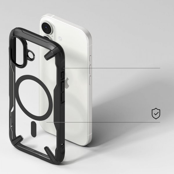 Ringke iPhone 17 Skal Fusion X Magnetic Svart