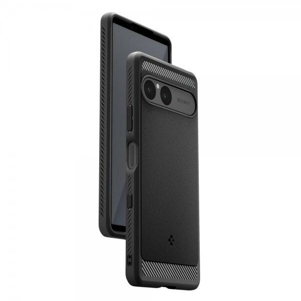Spigen Sony Xperia 10 VII Skal Rugged Armor Matte Black