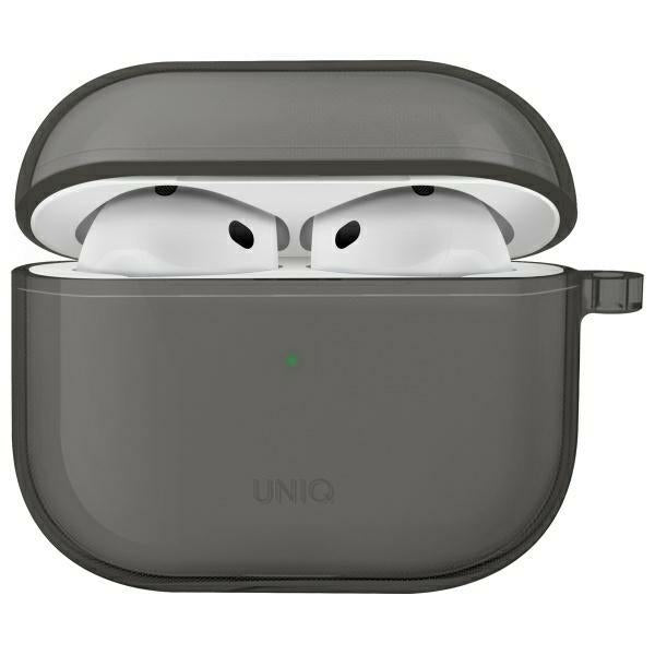UNIQ AirPods 4 Skal Glase Svart