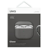 UNIQ AirPods 4 Skal Glase Svart