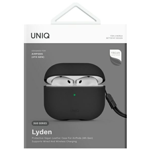 UNIQ AirPods 4 Skal Lyden DS Svart