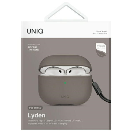 UNIQ AirPods 4 Skal Lyden DS Grå