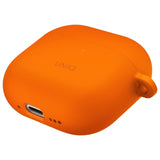 UNIQ AirPods 4 Skal med Earhooks Nexo Orange