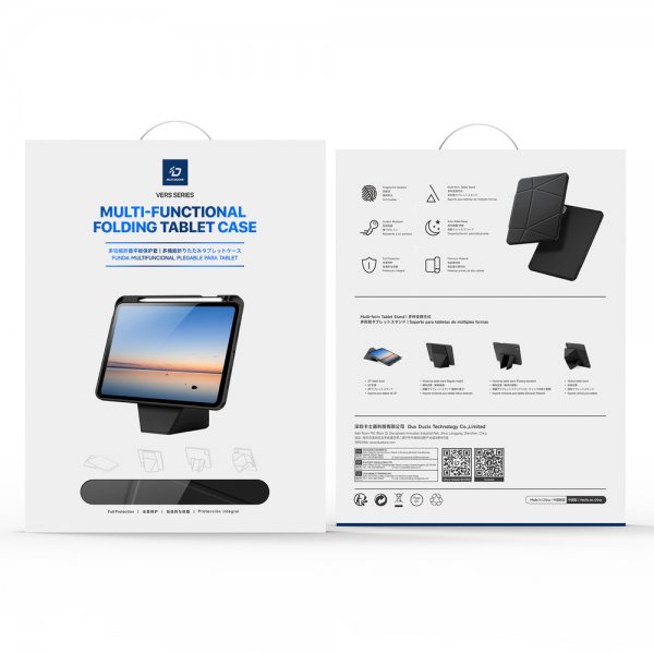 Dux Ducis iPad Pro 13 (M4/M5) Fodral Vers Series Svart