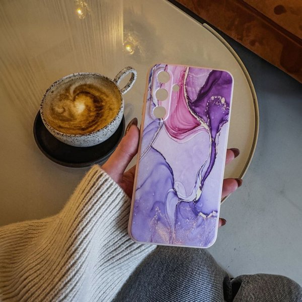 Tech-Protect Xiaomi Redmi 15C Skal Icon Pink Marble