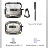 ESR AirPods Pro 3 Skal Cyber FlickLock MagSafe Silver
