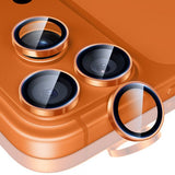ESR iPhone 14/15/16/17 Pro & Pro Max Kameraskydd Armorite Orange