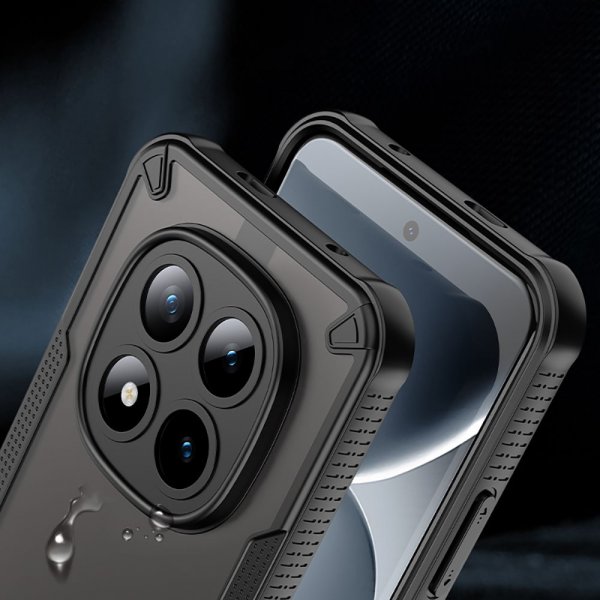Tech-Protect Xiaomi Redmi Note 15 Pro Plus 5G Skal Rugged Shield Svart
