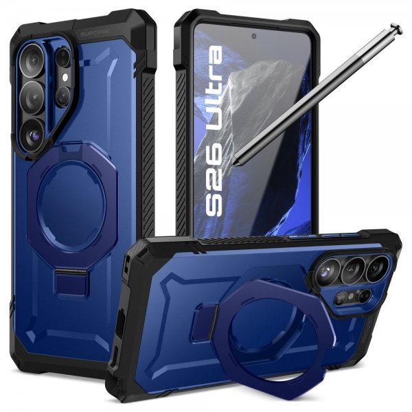 Supcase Samsung Galaxy S26 Skal UB Grip MagSafe Blå