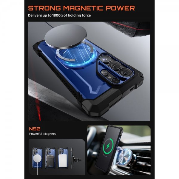 Supcase Samsung Galaxy S26 Skal UB Grip MagSafe Blå