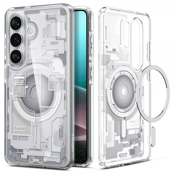 Spigen Samsung Galaxy S26 Skal Ultra Hybrid MagFit Zero One Vit