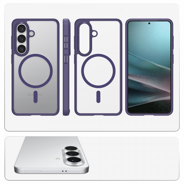 Spigen Samsung Galaxy S26 Plus Skal Ultra Hybrid MagFit Deep Purple